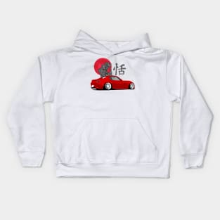 Mazda Miata ND Samurai Kids Hoodie